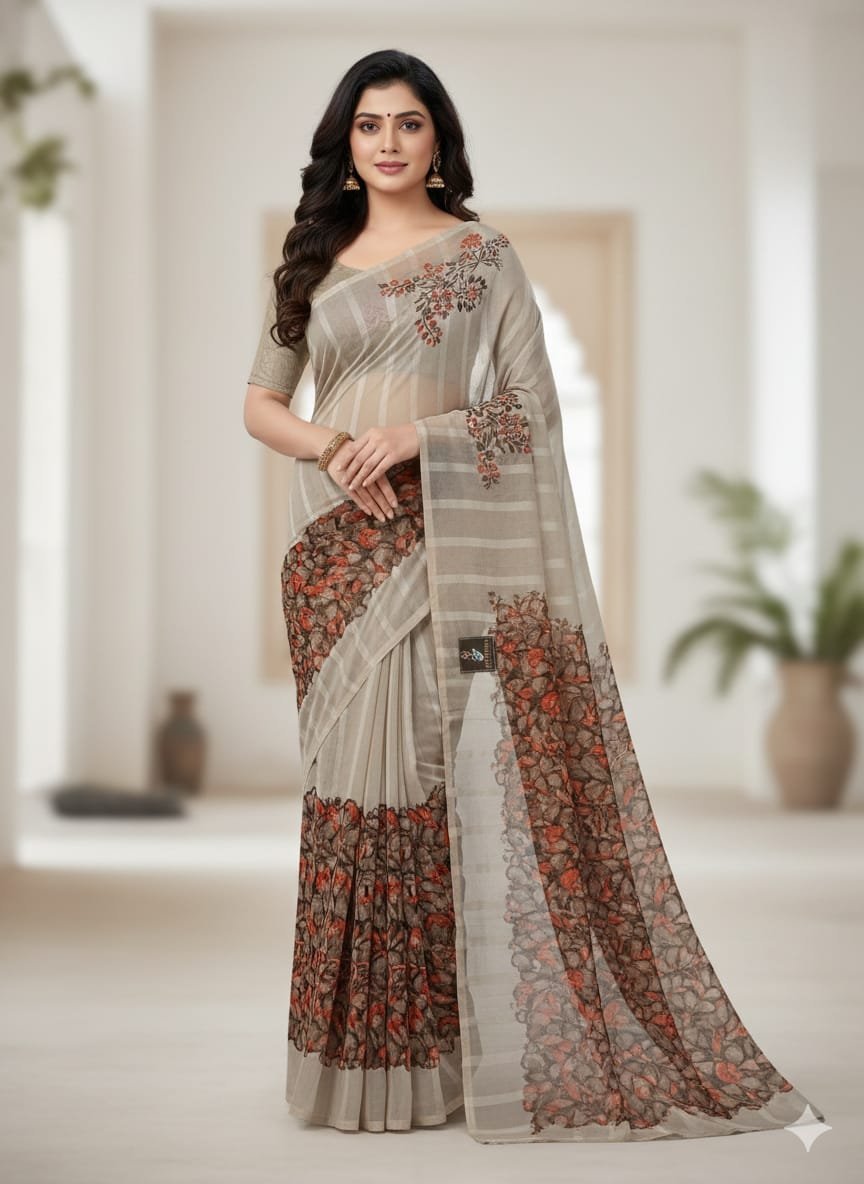 Women's Poonam silk saree | Solid Zari Border without Blouse saree for women | sari 5.5 mtr | Festive Ethnic Festival wear, Maroon-Gold | Pink-Mustard | Black-Gold | Mustard-Gold | Baby-Pink | Black-Orange | OliveGreen-Beige | Pink-Maroon | Beige-Rust | SkyBlue-Green | Pink-Ombre | Dark-Green - Image 9
