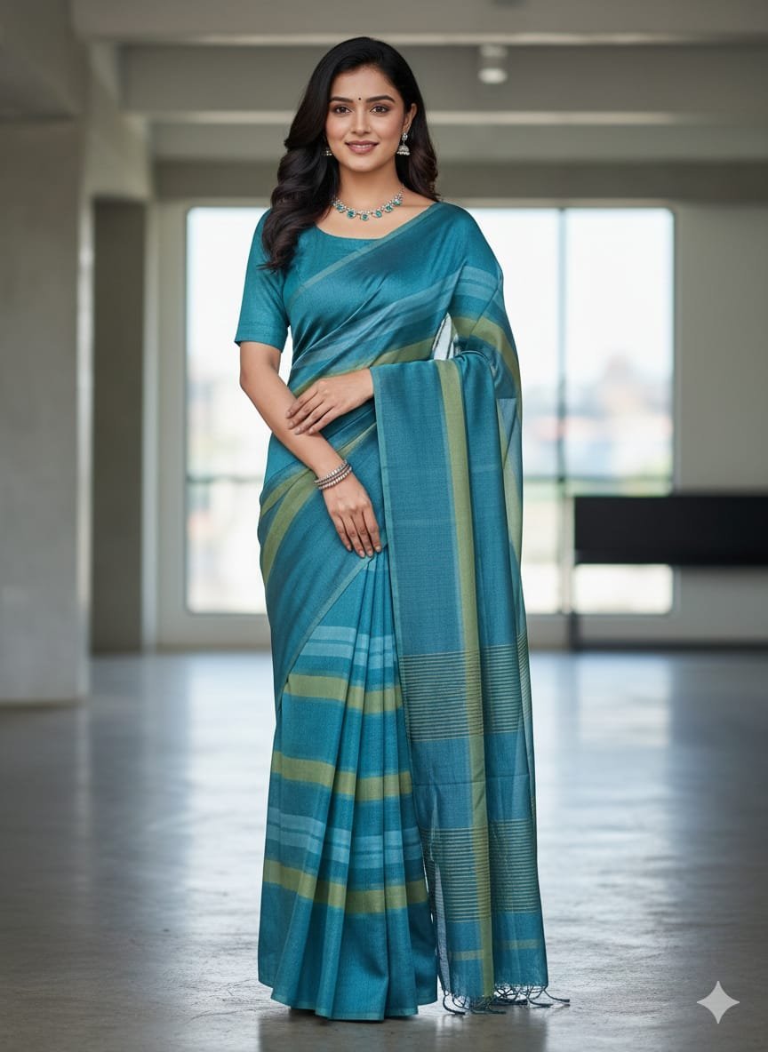 Women's Poonam silk saree | Solid Zari Border without Blouse saree for women | sari 5.5 mtr | Festive Ethnic Festival wear, Maroon-Gold | Pink-Mustard | Black-Gold | Mustard-Gold | Baby-Pink | Black-Orange | OliveGreen-Beige | Pink-Maroon | Beige-Rust | SkyBlue-Green | Pink-Ombre | Dark-Green - Image 10
