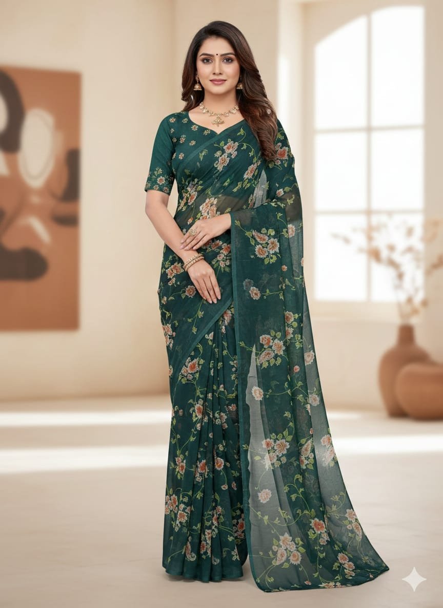 Women's Poonam silk saree | Solid Zari Border without Blouse saree for women | sari 5.5 mtr | Festive Ethnic Festival wear, Maroon-Gold | Pink-Mustard | Black-Gold | Mustard-Gold | Baby-Pink | Black-Orange | OliveGreen-Beige | Pink-Maroon | Beige-Rust | SkyBlue-Green | Pink-Ombre | Dark-Green - Image 12